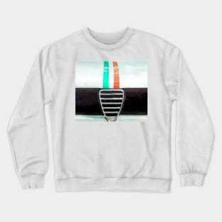 Vintage italian car in waterolor Crewneck Sweatshirt